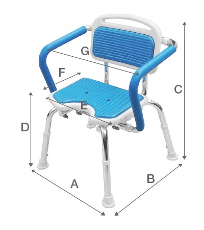 Shower chair ［BA-18］